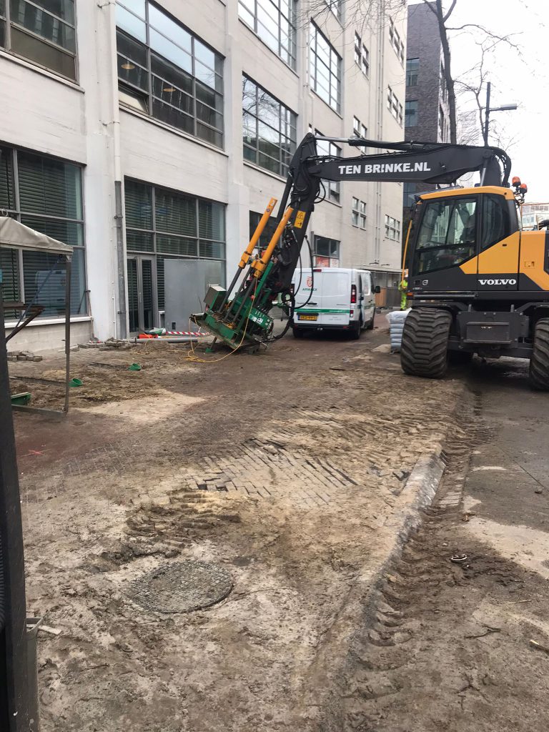 Dieptedetectie - sondeerplatform